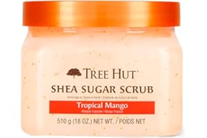 Tree Hut Shea Sugar Scrub Réparation, Tropical Mango, 18 Ounce by Tree Hut