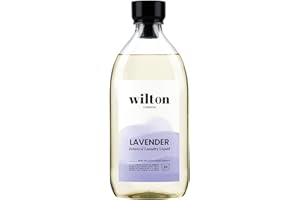 Wilton London Eco Friendly Lavender Laundry Liquid 30 Washes - Non-Bio - Plant-based & Biodegradable Laundry Detergent - Packed with Essential Oils - Made in UK - 1 Litre