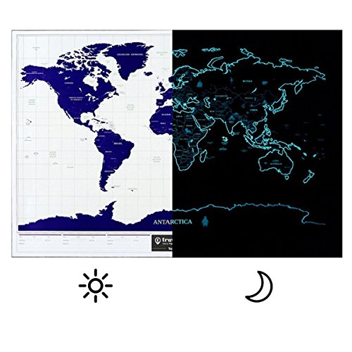 Signstek Travel Map Weltkarte Rubbelweltkarte