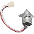 Yanmis 12V 1503ES-12S5SUC5S Stainless Steel Solenoid Valve, 2-Port, NPT Outlet, Flange Inlet, Fuel Engine Shut Off Stop Solenoid Valve Replacement Kit
