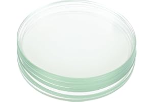 ULTECHNOVO 10Pièces Lot Verre de Montre Transparent pour Laboratoire Verres de Montre et Plans Résistants à Haute Température pour Expériences Scientifiques et Écoles