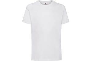 Settantallora Maglietta Bambino 100% Cotone - T-Shirt Manica Corta Tinta Unita - Girocollo, Lavabile in Lavatrice, Resistente ai Lavaggi - Taglie 1-11 Anni, Vari Colori