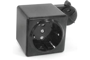 ‎CLE CARDAN LIGHT EUROPE CLE Steckdose schwarz für Stromschiene Staff Erco Hoffmeister Eutrac SLV Lival UNIPRO 3 Ph Adapter