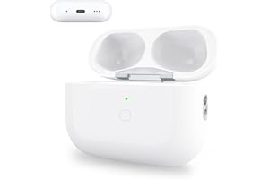 SUMOREI Wireless Charging Case Only for AirPods Pro 1 and 2 Gen USB C Prot, Compatible with AirPod Pro 1st / 2nd Gen Case Replacement Charger for Air Pod 1/2 Type-c(No Earbuds)