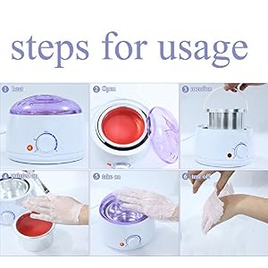 Electric Wax Warmer, Soriace® 400ML Professional Wax Heater, Wax Warmers Waxing Hair Removal Kit Used for Facial Beauty… - Image 7