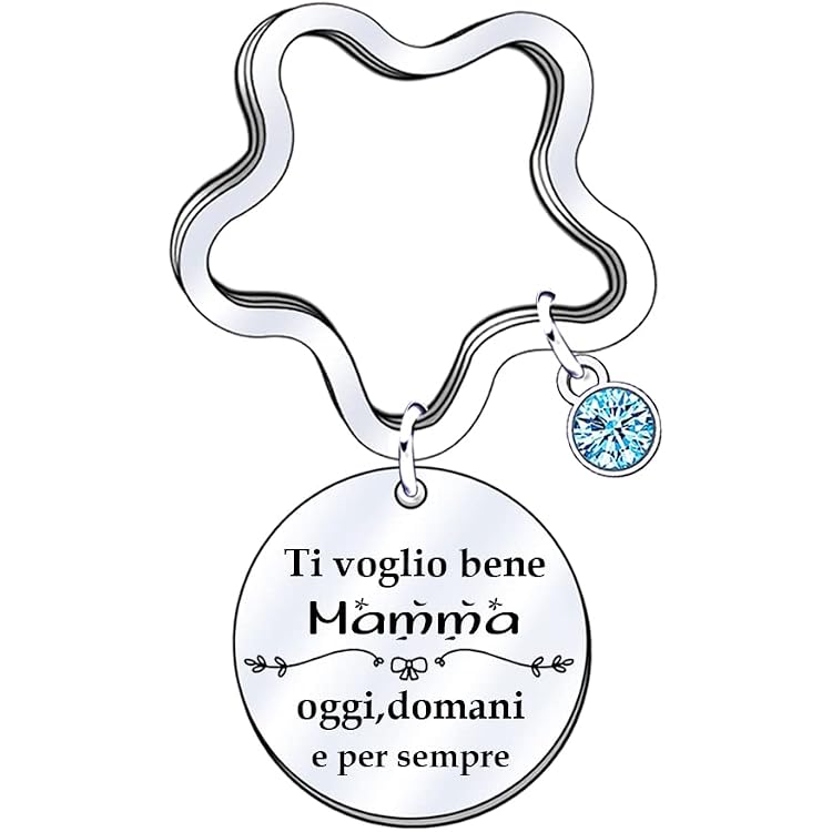 Portachiavi Personalizzato Per Mamma - Regalo Di Compleanno Con Incisione D'Amore, Portachiavi Multifunzione - 2