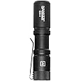 MANKER E05 II (Black Version, High CRI 4000K, R9080) Rechargeable Pocket EDC Flashlight, NICHIA 519A LED 800 Lumen, IP68 Waterproof (Excluded Battery)