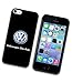 Produktbild Volkswagen Auto Logo Case, Gucck® iPhone 5 5s SE HüLle Vintage Holz, Hardcase Muster DüNn Matt Schwarz Carbon - HandhüLle für MäDchen Spigel