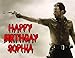 Produktbild The Walking Dead Rick Grimes Edible Image Photo Cake Topper Sheet Personalized Custom Customized Birthday Party - 1/4 Sheet - 78370 by Sweet Custom Cakes