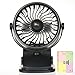 Produktbild UniqueHeart 360-Grad-Drehung Clip-on Kinderwagen Fan Wiederaufladbare Mückenschutz ätherisches Öl Diffusor Multifunktions-Fan