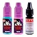 Produktbild E-Liquid Set 3x10ml für E-Zigarette - Vampire Vape Heisenberg, Pinkman - BLUVA Berry Blue - 0mg (ohne Nikotin)
