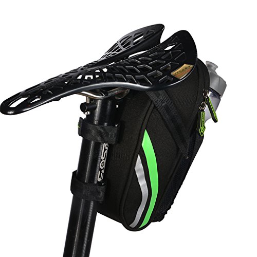 RockBros Fahrrad Satteltasche Hinter Fahrradtasche Schwarz Neu - 9