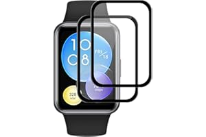 SeNool Folia ochronna kompatybilna z Huawei Watch Fit 2 [2 sztuki], pełna ochrona wyświetlacza 3D, ochrona wyświetlacza [odporna na zarysowania, pęcherzyki powietrza, odciski palców] folia ochronna na wyświetlacz do Huawei Watch Fit 2