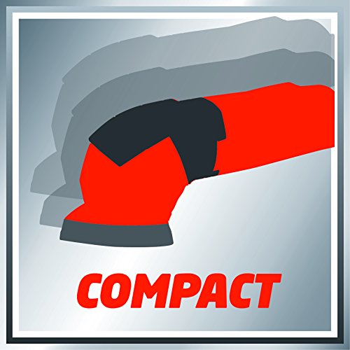 Einhell Deltaschleifer TC-DS 19 (190 W, 90x90x90 mm, Absaugadapter, 3x Klett-Schleifpapier P60, P80, P120) - 10