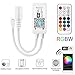 Produktbild WiFi Smart Led Strip Controller + Infrarot-Fernbedienung (IR) 24 Tasten Wireless, kompatibel mit Android/iOS Arbeiten Sie mit Alexa/Google Home/IFTTT (RF Controller rgbw)