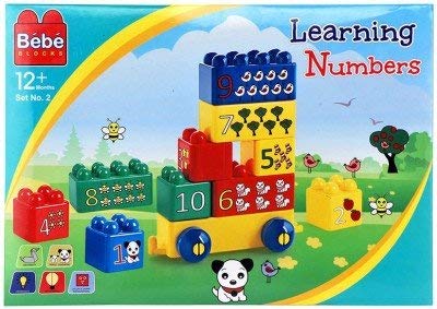 Peacock Bebe Blocks Learning Numbers 2