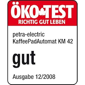 Amazon.de: Petra electric KM 42.73 KaffeePadAutomat mit