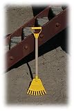 Sandspielzeug – Rechen mit Holzstiel, für Kinder (Gelb) - 4