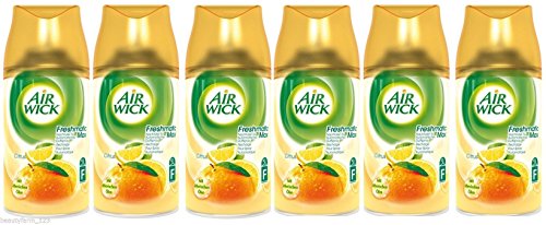 6x 250 ml Air Wick Freshmatic Max Nachfüller Airwick Duft frischer Sparkling Citrus / Lemon