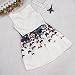 Internet Kids Clothes, Girls Sleeveless Printed Big Size Princess Dress (3-4Y, Butterfly)