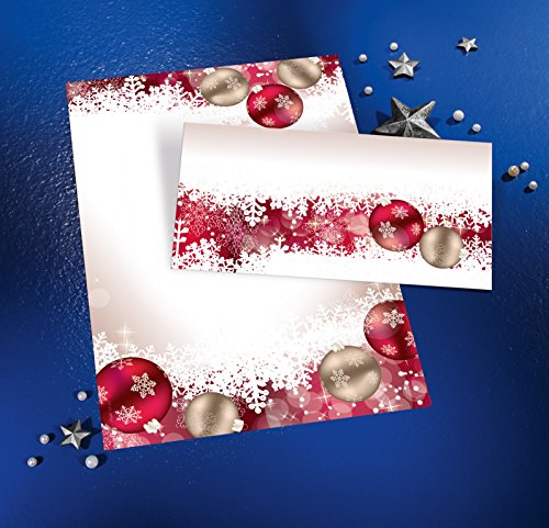 Sigel DP041 Briefpapier Weihnachten „Frozen“, A4, 100 Blatt - 3