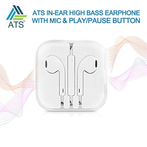 AT Shopping Stereo Earphone Hands-Free 3.5Mm Jack In-Ear Super Extra Bass Headphone With Mic Compatible with Samsung, Motorola, Sony, Oneplus, HTC, Lenovo, Nokia, Asus, Lg,Oppo,Vivo, Coolpad, Xiaomi, Micromax and All Mobiles RS.199 (80.00% Off) - Amazon