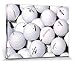 Produktbild 1art1 77904 Golf - Golfbälle Poster Leinwandbild Auf Keilrahmen 80 x 60 cm