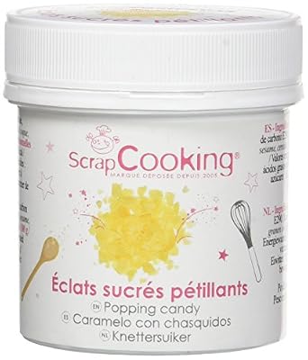 Scrapcooking Pot d'Éclat Sucré Pétillant 50 g - Lot de 3