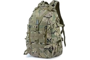 jianyana Sac à Dos Tactique Militaire 25L/35L Molle Assault Sacs à Dos de Randonnée Sac de Survie Militaire Durable Trekking Voyage Alpinisme Escalade