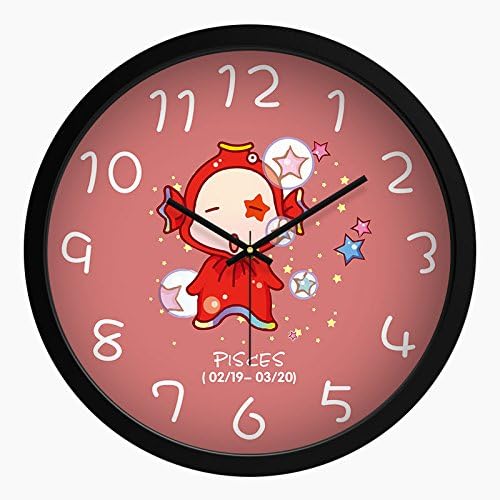 Wall clock, simple and stylish wall clock, ultra-quiet clock,quiet wall clock?Creative home pendant,12Inch