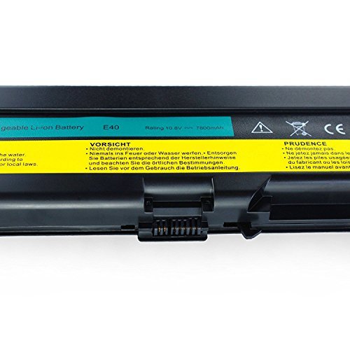 DTK® Ultra Hochleistung Notebook Laptop Batterie Li-ion Akku für LENOVO IBM Thinkpad E40 E50 0578 E420 E425 E520 E525 L410 L412 L420 L421 L510 L512 L520 Sl410 Sl510 T410 T420 T510 T520 10.8V 6600MAH - 4