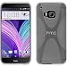 Produktbild PhoneNatic Case für HTC One M9 Hülle Silikon clear X-Style + 2 Schutzfolien