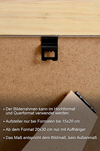 Bilderrahmen Holz | Mein Landhaus | Toskana 13x18cm | Vintage Fotorahmen - 6