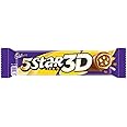 Cadbury 5 Star 3D Chocolate Bar, 42gm (Pack of 16)