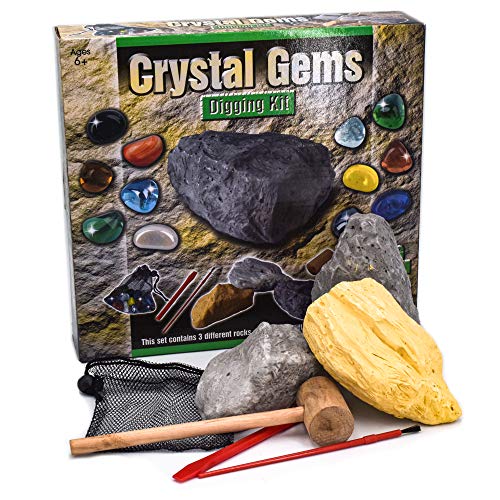 KandyToys Dig Out Crystal Gems Kit with Bag