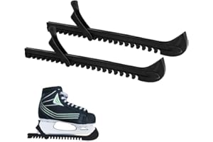 SKJJL Protezione Regolabile per Pattini da Ghiaccio, Protezioni Lama Pattinaggio Artistico, Protezioni per Lame Pattini da Ghiaccio, Protezioni Pattini da Ghiaccio per Bambini Adulti, 1 Paio Bianco