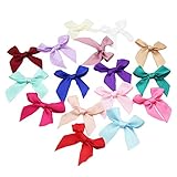 Breit:ca. 1cm. Paket: 50* Satin Ribbon Bögen  