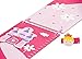 Princess Height Chart Growth Measure Ruler for Girls Bedroom and Nursery