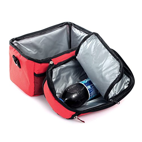 Kühltasche,Eistasche,Wasserdichte Lunch Tasche Isolierte Thermo Picknicktasche für Lebensmitteltransport - 9