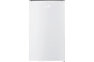 respekta Unterbaukühlschrank mit 3 Sterne Gefrierfach / 82 cm Höhe / 47,5 cm Breite / 81 L Nutzinhalt/Wechselbarer Türanschlag/integrierter Hitzeschutz/verstellbare Füße/KSU50-11/Max. 39 dB/in weiß