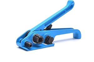 KATSU TOOLS KATSU Heavy Duty Hand Strapping Tensioner, Carton Box Pallet Banding Sealing Packing Tensioning Tool, Ideal for 11-19mm Width PET/PP Plastic Strap 832301