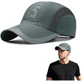 Zibuyu Baseball Caps for Men Women Sports Cap | Breathable Cotton Cap Outdoor Fishing Hiking Adjustable Buckle Closure Summer