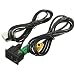 Produktbild Schalter & USB-Draht bel Adapter - TOOGOO(R) USB Aux Schalter & USB-Draht bel Adapter fuer 3er 5er E87 E90 E91 E92 X5 X6 Schwarz