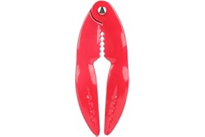 Fyearfly Clip de Fruits de Mer, Cuisine en Acier Inoxydable Crabe Pince Fruits de Mer Pinces De Homard Pinces De Homard, Outil D’Ouverture de Mer Fruits, pour Restaurants, Pique-, Voyage