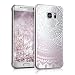 Produktbild kwmobile Crystal Case Hülle für > Samsung Galaxy S7 edge < mit Indische Sonne Design - transparente Schutzhülle Cover klar in Rosa Weiß Transparent