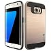 Samsung S7 Edge Cover, REALIKE™ Premium {Imported} Shock Proof Protective Dual Layer Case for Samsung Galaxy S7 Edge (Simply Fit Series) - (Gold) RS.649.00
