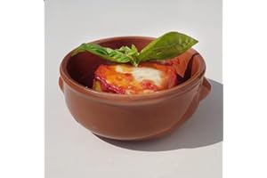 LE TERRECOTTE DI CASSIANO FABIO Set 6 pezzi tegamini alti cm 14 x h 6