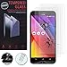 Produktbild VCOMP Pack Packung Display-schutzfolien klar transparent Asus Zenfone Max ZC550KL - 2 Folien Hartglas