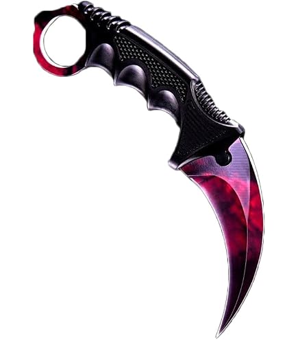 Karambit Jagdmesser – Taktisches Klappmesser Mit Greifergriff, Golden, Für Camping, Survival & Sammler