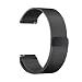 Produktbild Samsung Gear S3 Armbänder, IVSO Milanese Edelstahl Metall Armband Ersatz Uhrenarmband für Samsung Gear S3 Classic (3,3 cm (1,3 Zoll) Smartwatch, Schwarz